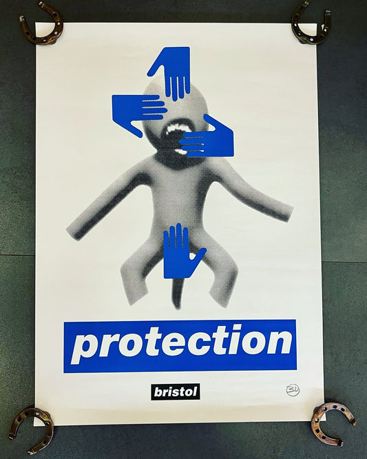 Protection Bristol (NHS blue)