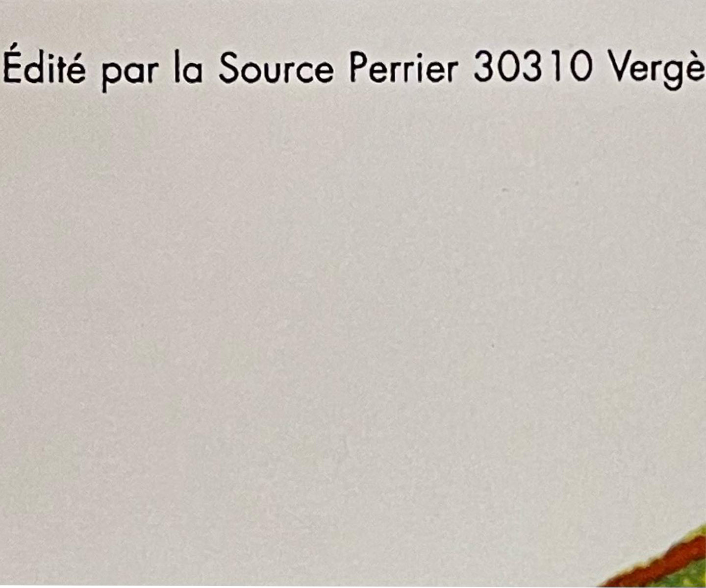 Andy Warhol - Source Perrier