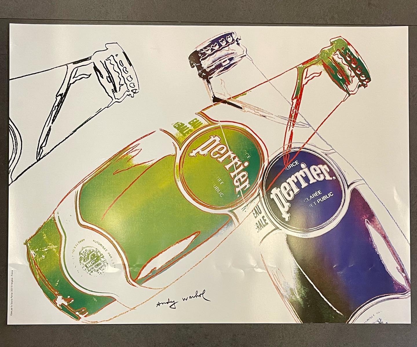 Andy Warhol - Source Perrier