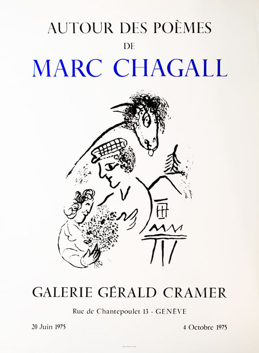 Marc Chagall, Autour Des Poemes, Regina Art & Curiosity